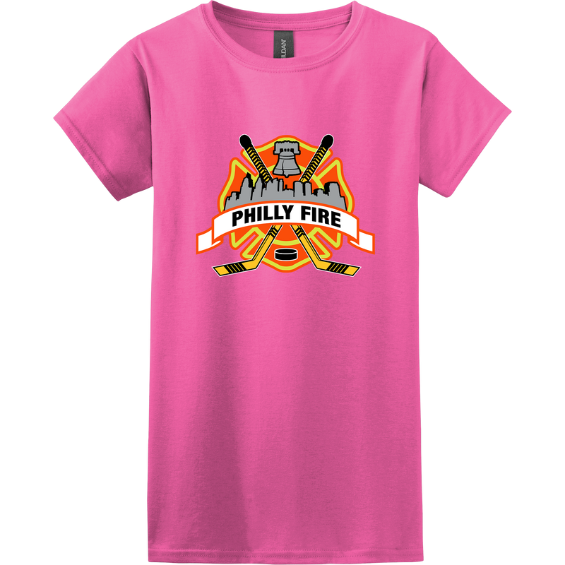Philly Fire Softstyle Ladies T-Shirt
