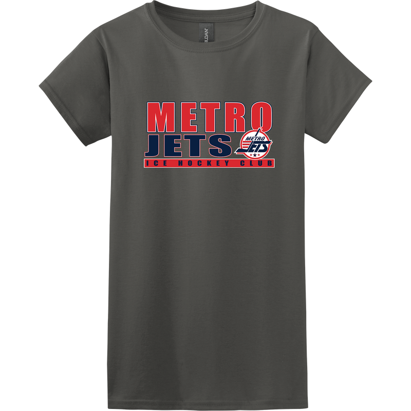Metro Jets Softstyle Ladies T-Shirt