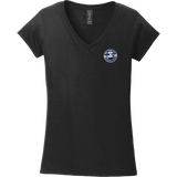 NYC Hockey Club Softstyle Ladies Fit V-Neck T-Shirt