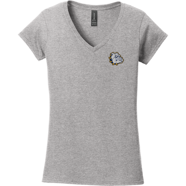 Chelsea Bulldogs Softstyle Ladies Fit V-Neck T-Shirt