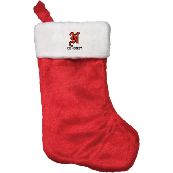 Midd North Hockey Plush Christmas Stocking