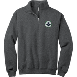 North Park Hockey NuBlend 1/4-Zip Cadet Collar Sweatshirt