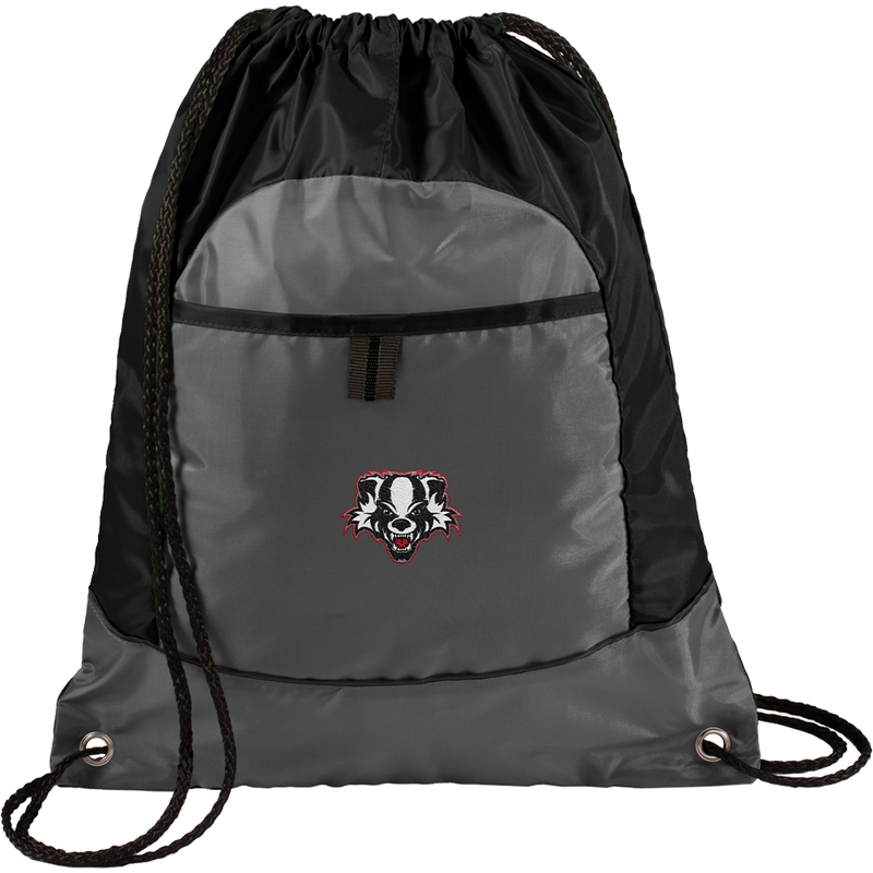 Scary Badgers Pocket Cinch Pack