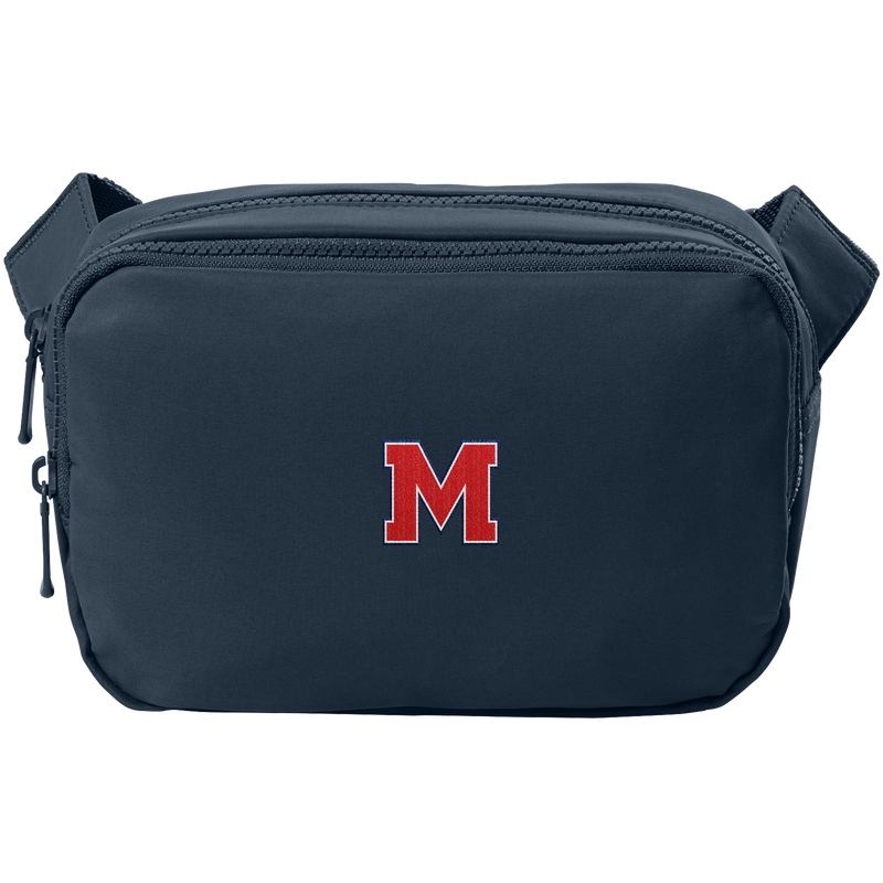 Mount St. Charles Matte Dual-Compartment Crossbody