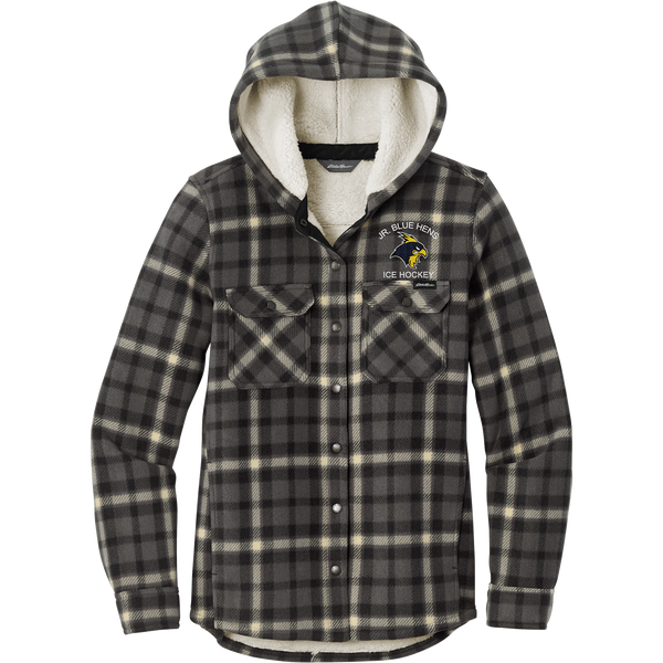 Delaware Jr. Blue Hens Eddie Bauer Ladies Woodland Shirt Jac