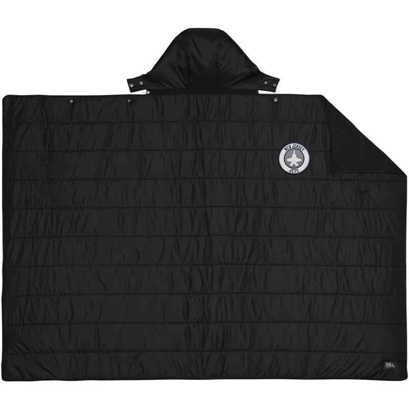 NJ Jets Eddie Bauer Puffy Camp Poncho