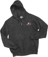Scary Badgers Ultimate Cotton - Full-Zip Hooded Sweatshirt