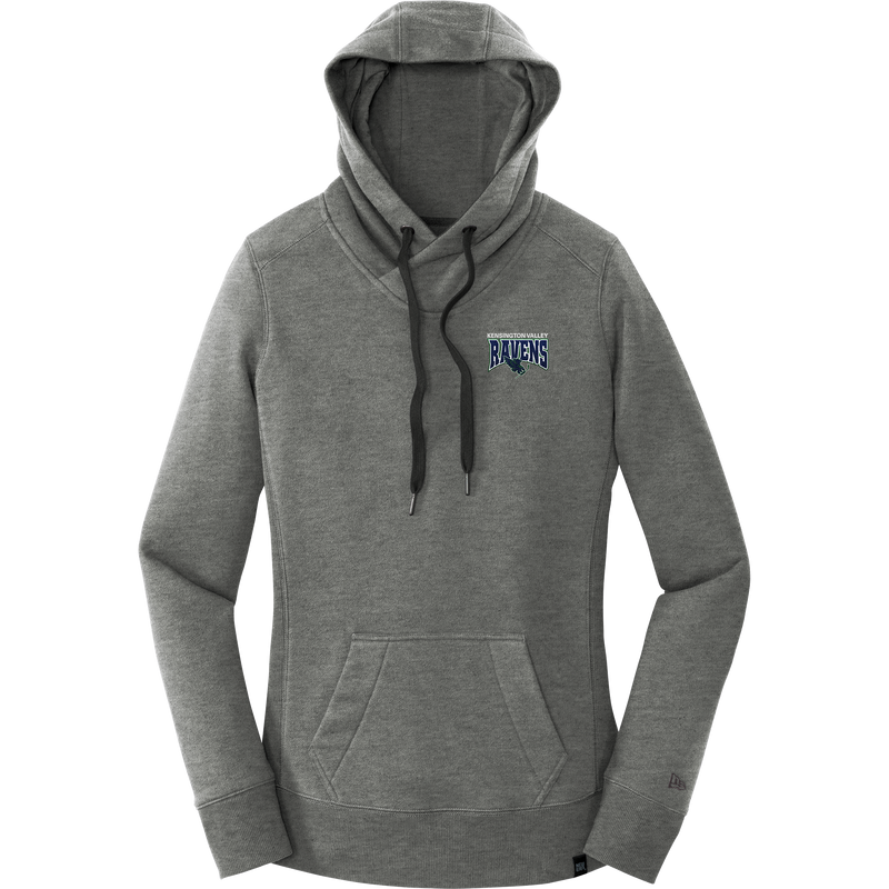 Kensington Valley Ravens New Era Ladies French Terry Pullover Hoodie