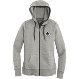North Park Hockey New Era Ladies French Terry Full-Zip Hoodie