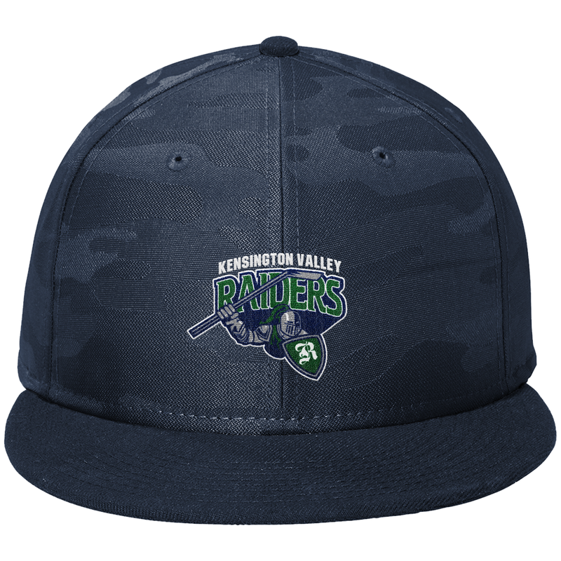 Kensington Valley Raiders New Era Camo Flat Bill Snapback Cap