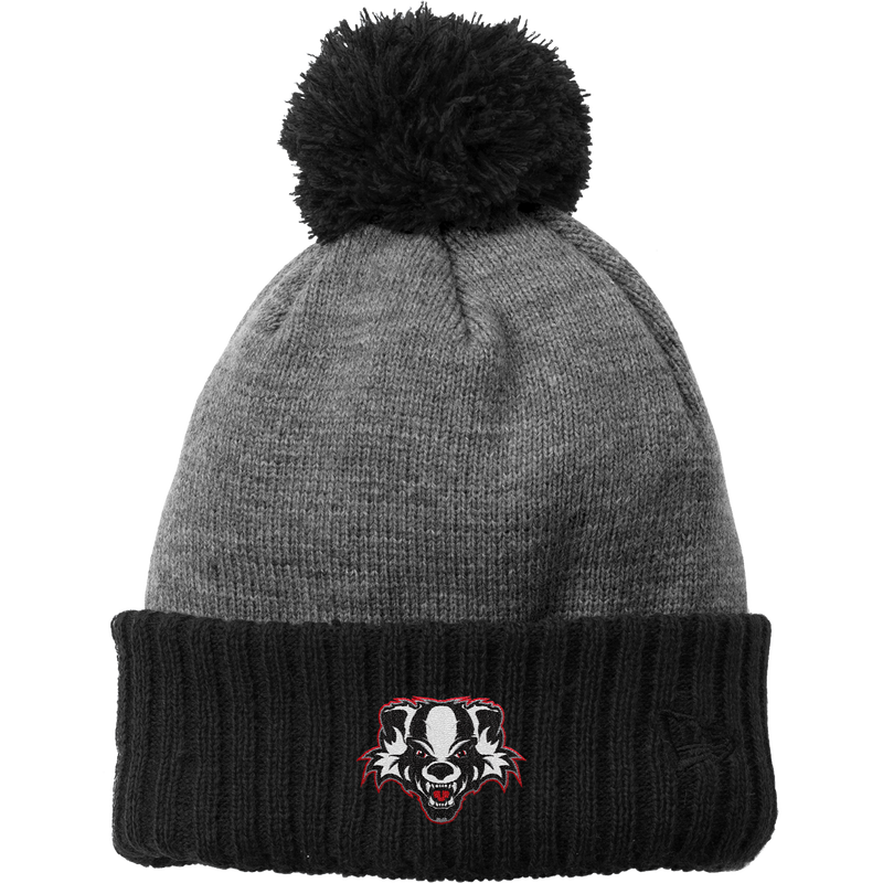 Scary Badgers New Era Colorblock Cuffed Beanie