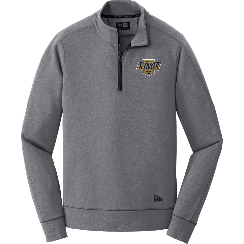 Skylands Kings New Era Tri-Blend Fleece 1/4-Zip Pullover