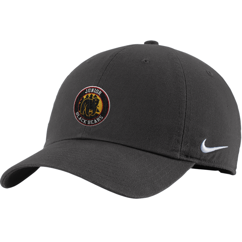 MD Jr. Black Bears Nike Heritage Cotton Twill Cap