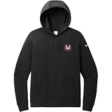 CT Whalers Tier 1 Nike Women's Club Fleece Sleeve Swoosh Pullover Hoodie