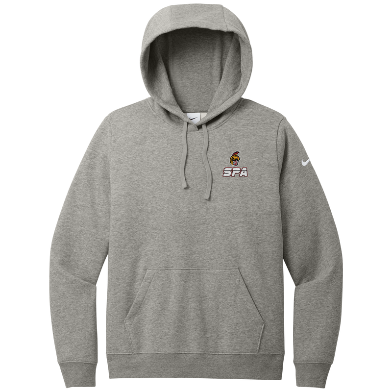 Seacoast Spartans (SPA) Nike Women's Club Fleece Sleeve Swoosh Pullover Hoodie