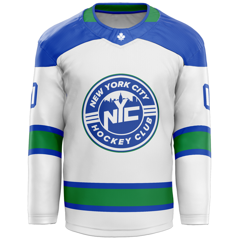 NYC Hockey Club Youth Player Cut and Sew Jersey