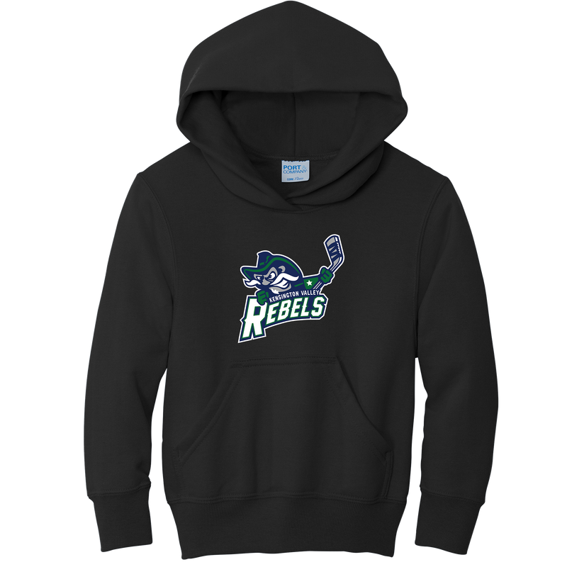Kensington Valley Rebels Youth Core Fleece Pullover Hooded Sweatshirt