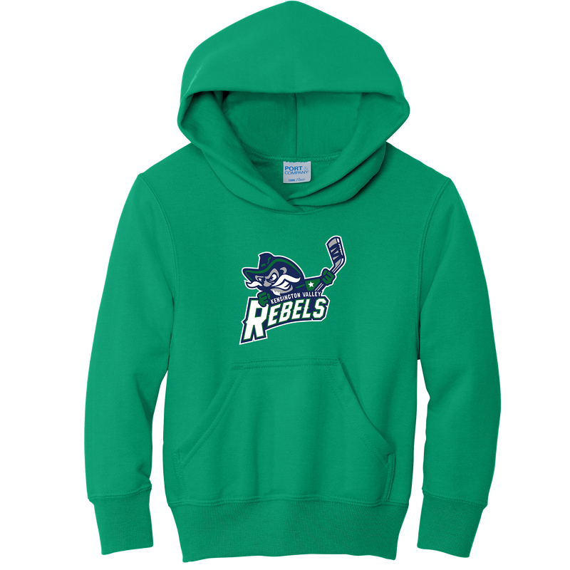 Kensington Valley Rebels Youth Core Fleece Pullover Hooded Sweatshirt