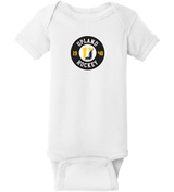 Upland Hockey Infant Short Sleeve Baby Rib Bodysuit