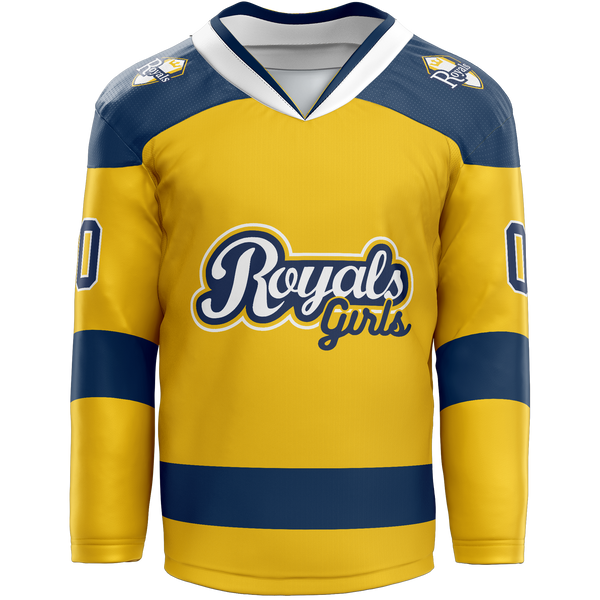 Royals Girls Youth Goalie Hybrid Jersey