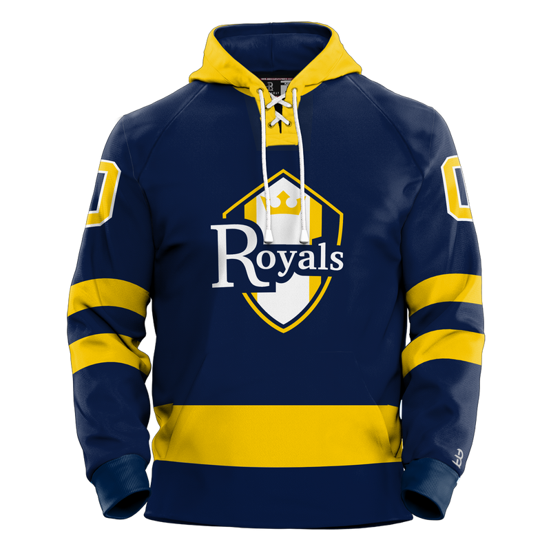 Royals Hockey Club Youth Sublimated Retro Hoodie