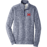 Mount St. Charles PosiCharge Electric Heather Fleece 1/4-Zip Pullover