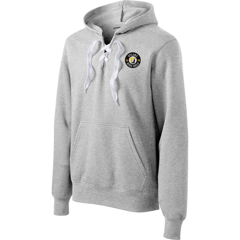 Upland Disc Golf Lace Up Pullover Hooded Sweatshirt