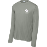 Curry College Youth Long Sleeve PosiCharge Competitor Tee