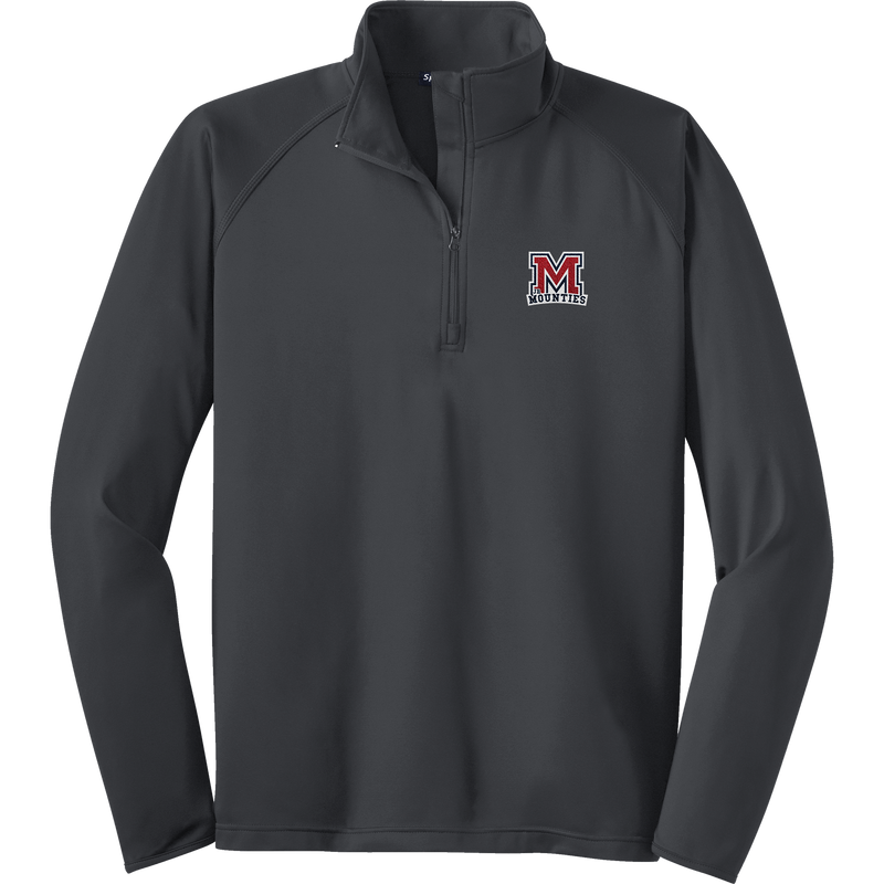 Jr. Mounties Sport-Wick Stretch 1/4-Zip Pullover