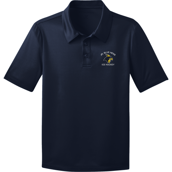 Delaware Jr. Blue Hens Youth Silk Touch Performance Polo