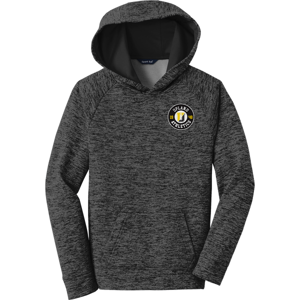 Upland Athletics Youth PosiCharge Electric Heather Fleece Hooded Pullover